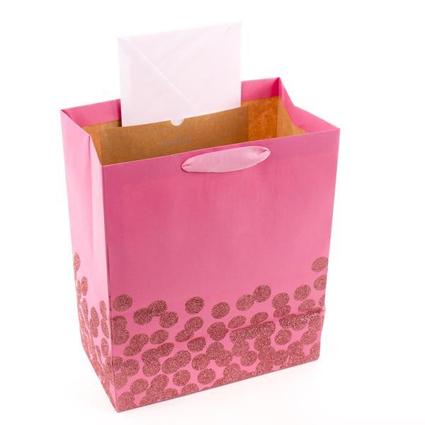 Hallmark Large Gift Bag with Tissue Paper (Pink Dots) | Hy-Vee Aisles ...