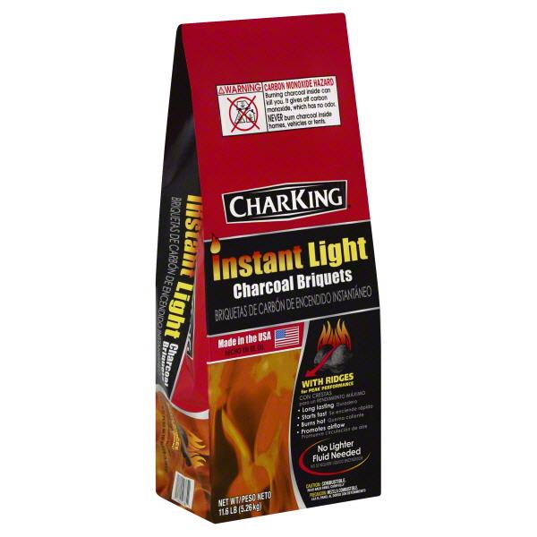 CharKing Instant Light Charcoal Briquets | Hy-Vee Aisles Online Grocery ...