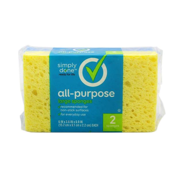 Simply Done All Purpose Large Sponges HyVee Aisles Online Grocery Shopping