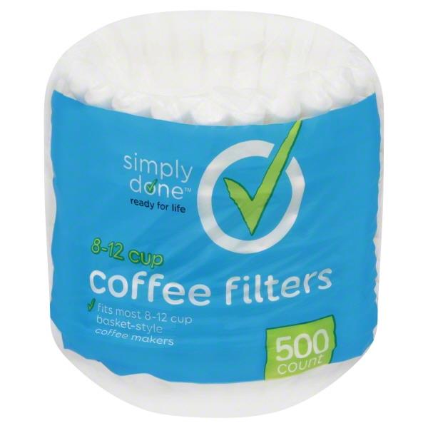 Simply Done 812 Cup Coffee Filters HyVee Aisles Online Grocery Shopping