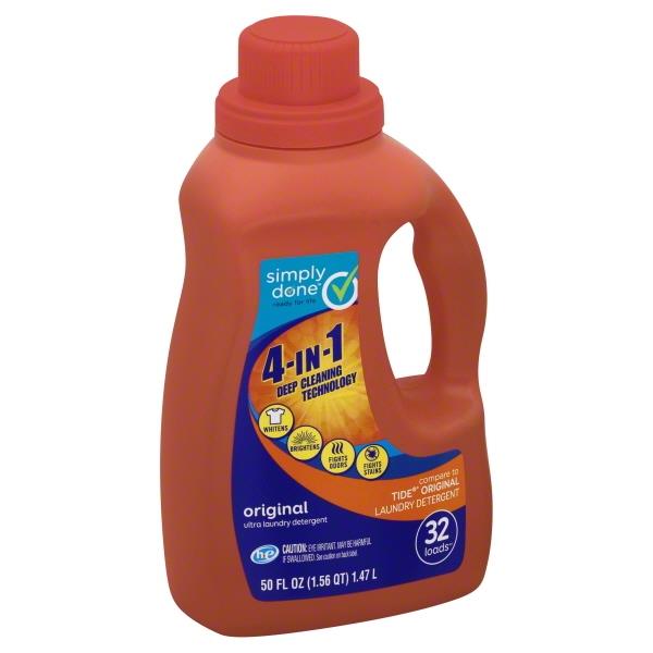 Simply Done Original 4in1 Liquid Laundry Detergent HyVee Aisles
