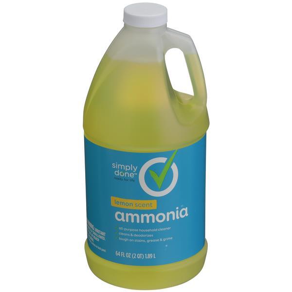 Simply Done Ammonia Lemon Scent HyVee Aisles Online Grocery Shopping