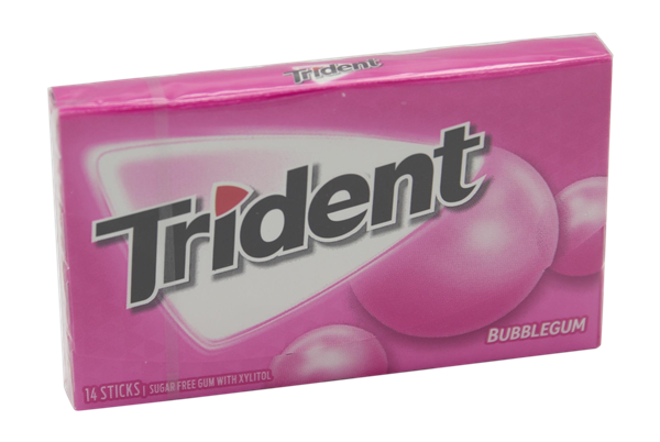 Trident Bubblegum Sugar Free Gum With Xylitol | Hy-Vee Aisles Online ...