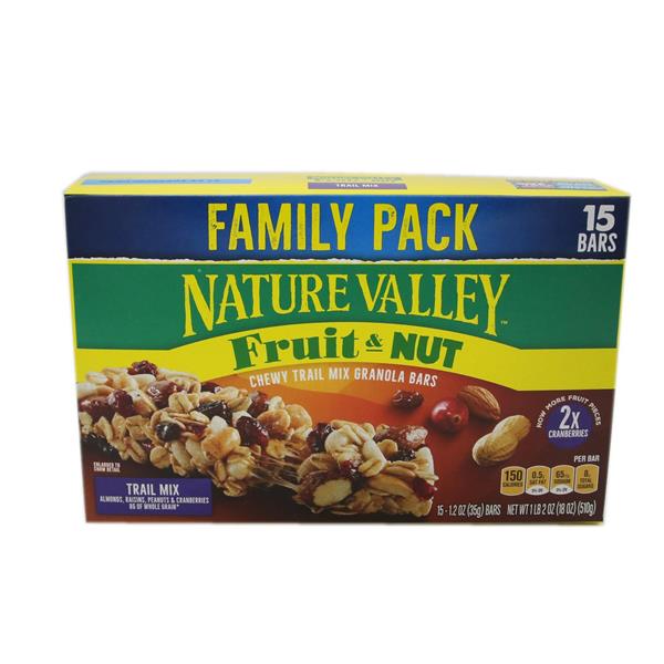 Nature Valley Fruit & Nut Granola Bars Family Pack 151.2 oz Bars Hy