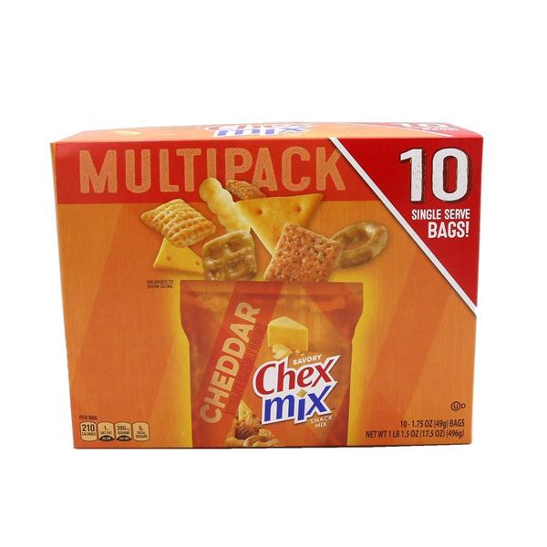 Chex Mix Cheddar Multi Pack 101.75 oz Bags HyVee Aisles Online