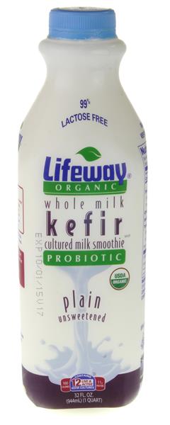 Lifeway Organic Whole Milk Kefir Plain Unsweetened | Hy-Vee Aisles ...