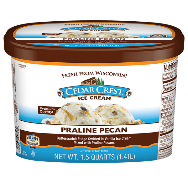 Cedar Crest Ice Cream Praline Pecan | Hy-Vee Aisles Online Grocery