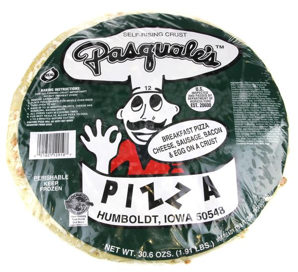 Pasquale's Pizza Breakfast Pizza Cheese, Sausage, Bacon, & Egg HyVee Aisles Online Grocery
