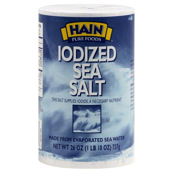 Hain Iodized Sea Salt HyVee Aisles Online Grocery Shopping