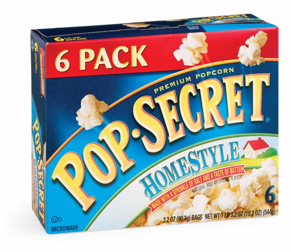 PopSecret Homestyle Microwave Popcorn 6Ct HyVee Aisles Online