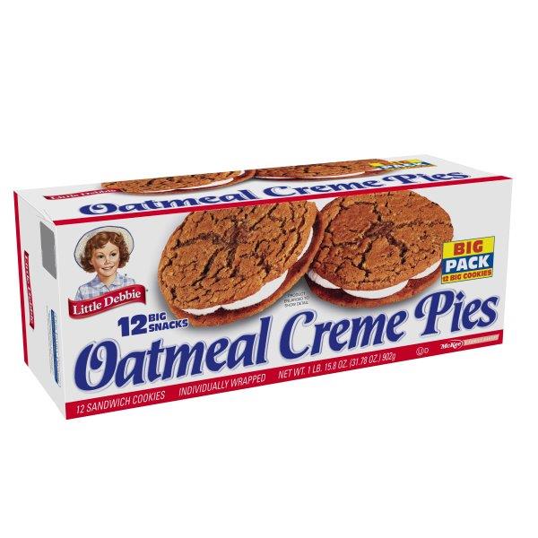 Little Debbie Oatmeal Creme Pies Big Pack 12Ct | Hy-Vee Aisles Online ...