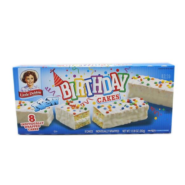 Little Debbie Birthday Cakes 8Ct | Hy-Vee Aisles Online Grocery Shopping