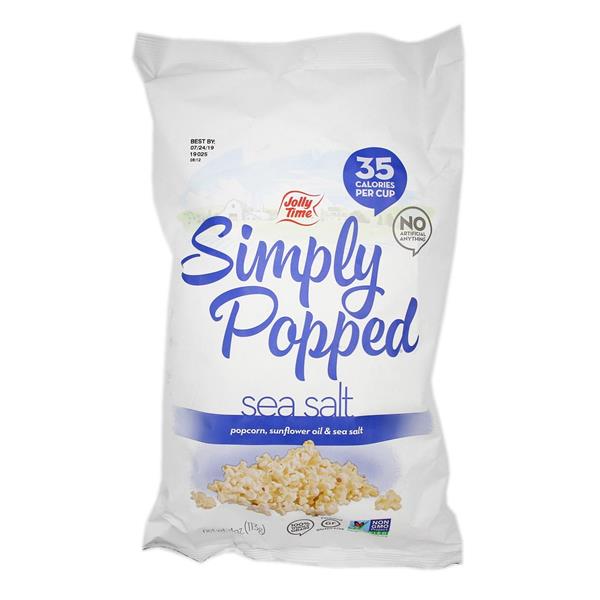 Jolly Time Simply Popped Sea Salt Popcorn HyVee Aisles Online
