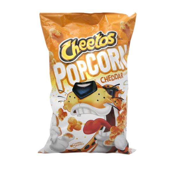cheetos cheddar cheese popcorn