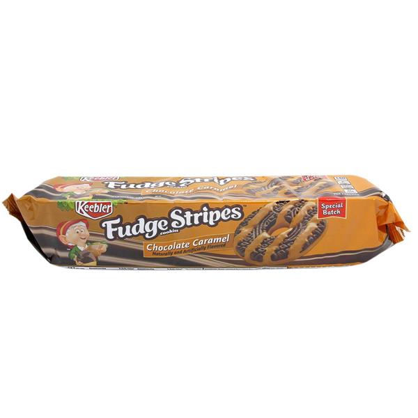 Keebler Fudge Stripes Chocolate Caramel Cookies review... Discuss