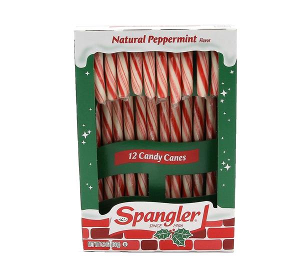 Spangler Peppermint Candy Canes 