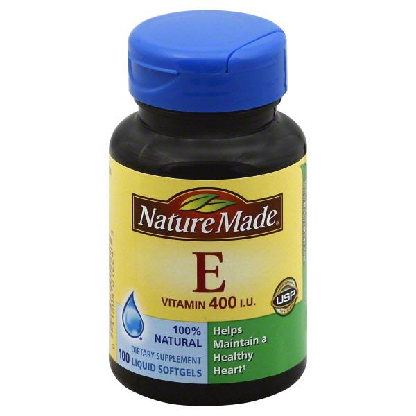 Nature Made Vitamin E 400 Iu Liquid Softgels Hy Vee Aisles