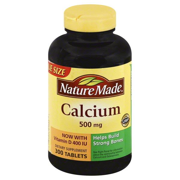 Nature Made Calcium 500mg with Vitamin D Tablets HyVee Aisles Online