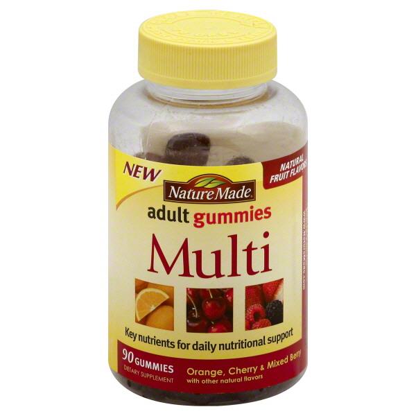 Nature Made Adult Gummies Multi | Hy-Vee Aisles Online Grocery Shopping