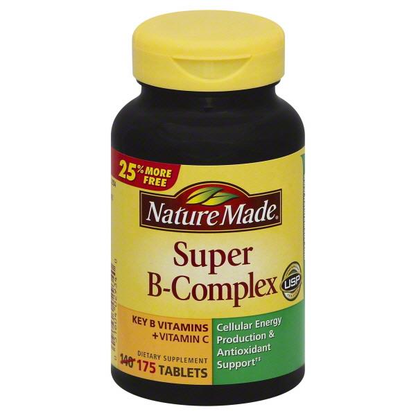 Nature Made Super B Complex, Tablets | Hy-Vee Aisles Online Grocery ...