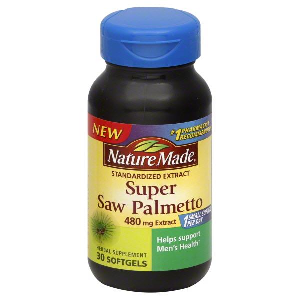 Nature Made Saw Palmetto 480mg Softgels HyVee Aisles Online Grocery