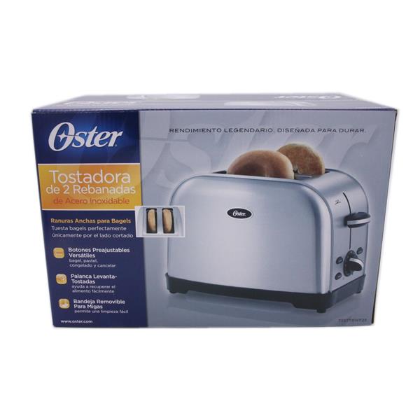 Oster 2-Slice Retractable Cord Toaster, Black