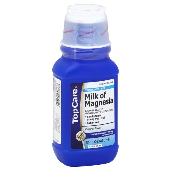 TopCare Milk of Magnesia Original Flavor HyVee Aisles Online Grocery Shopping