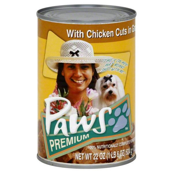 Paws Premium Dog Food with Chicken Cuts HyVee Aisles Online Grocery Shopping