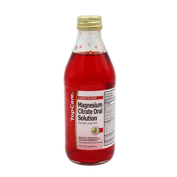 TopCare Magnesium Citrate Oral Solution Cherry Flavor HyVee Aisles