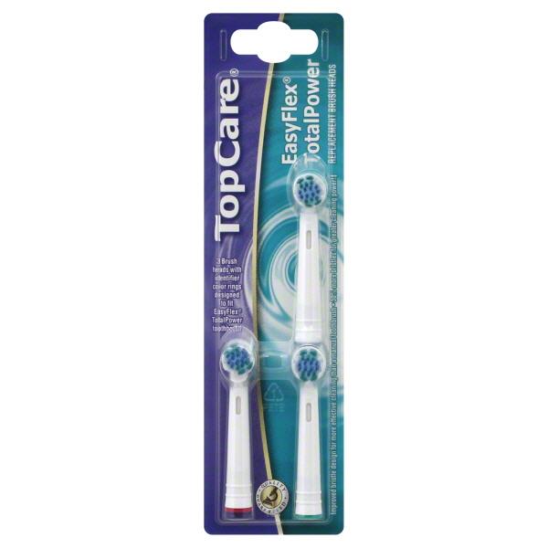 toptheway replacement brush heads