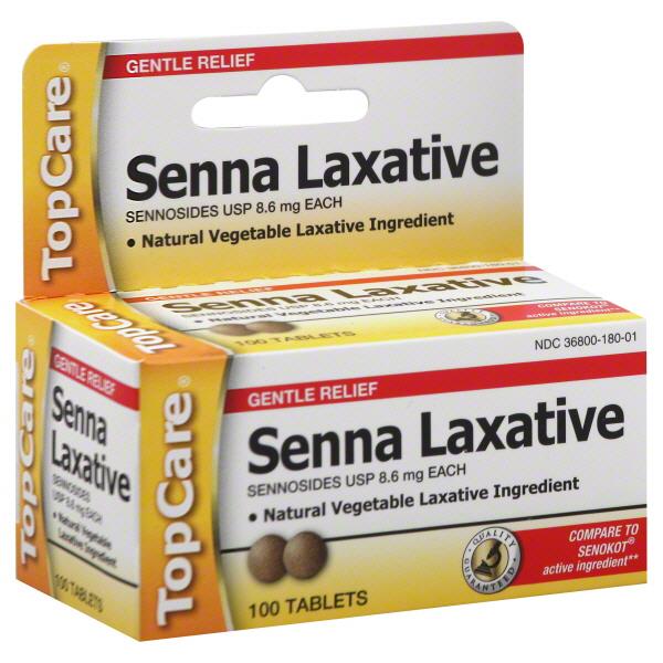 TopCare Senna Laxative Gentle Relief Tablets | Hy-Vee ...