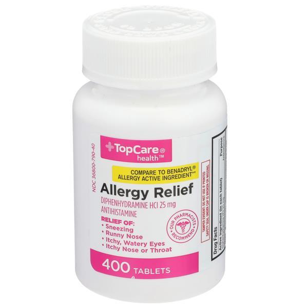 TopCare Health Allergy Relief Tablets | Hy-Vee Aisles Online Grocery ...