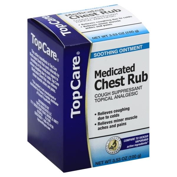 TopCare Medicated Chest Rub HyVee Aisles Online Grocery Shopping