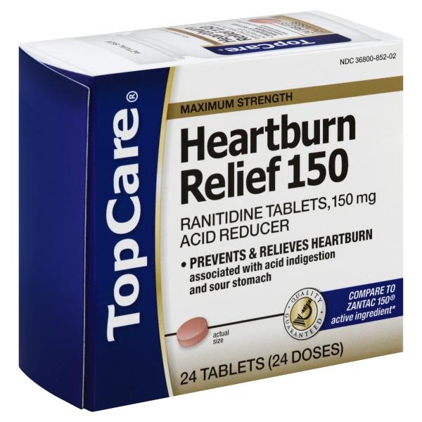 TopCare Heartburn Relief 150 Tablets | Hy-Vee Aisles Online Grocery ...