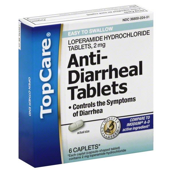 TopCare AntiDiarrheal Tablets HyVee Aisles Online Grocery Shopping