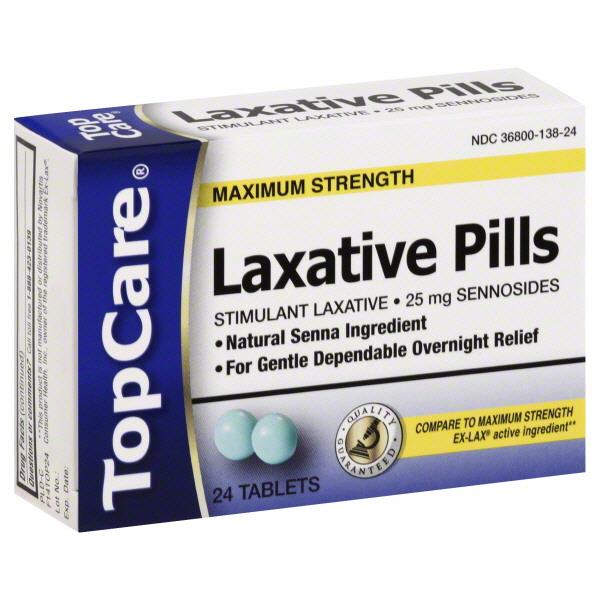 TopCare Maximum Strength Laxative Pills HyVee Aisles Online Grocery