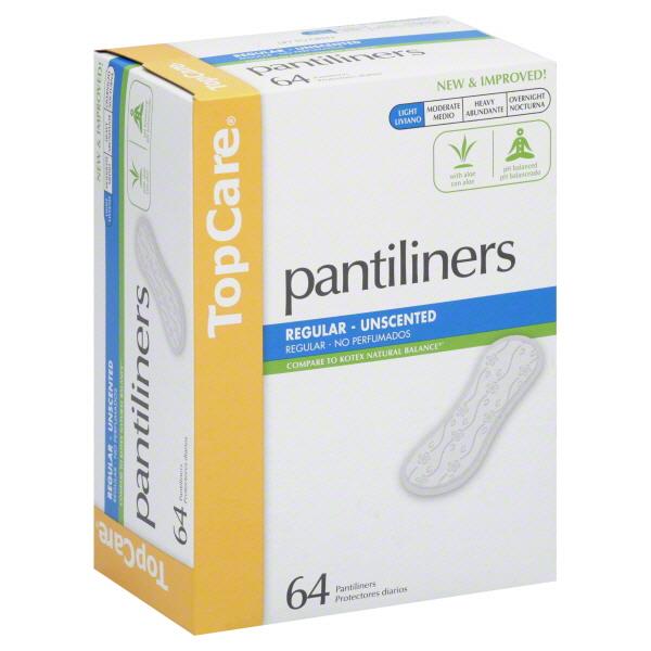 TopCare Regular Unscented Pantiliners HyVee Aisles Online Grocery