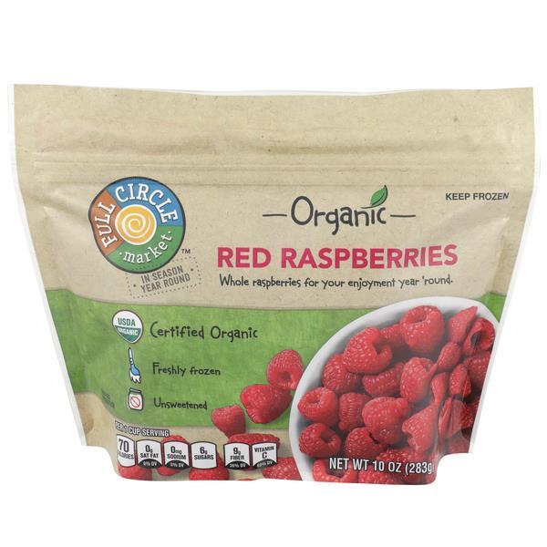 Full Circle Organic Red Raspberries | Hy-Vee Aisles Online Grocery Shopping