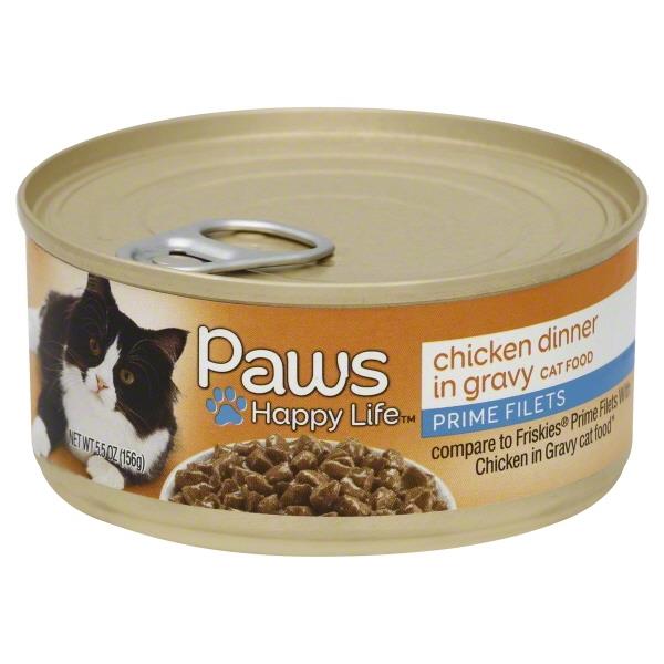 Paws Happy Life Chicken Dinner in Gravy Cat Food HyVee Aisles Online