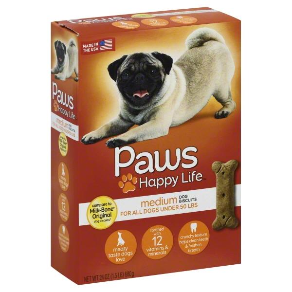 paws happy life dog food
