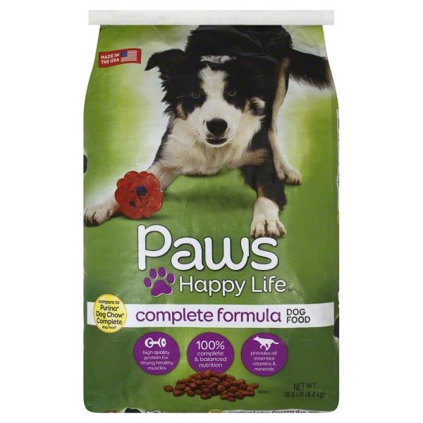 Paws Happy Life Complete Formula Dry 