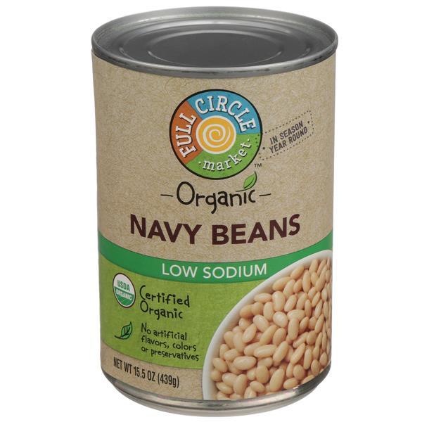 Full Circle Organic Navy Beans, Low Sodium HyVee Aisles Online