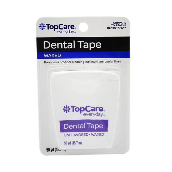 TopCare Waxed Unflavored Dental Tape HyVee Aisles Online Grocery