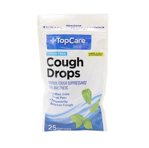 TopCare Sugar Free Menthol Flavor Cough Drops HyVee Aisles Online