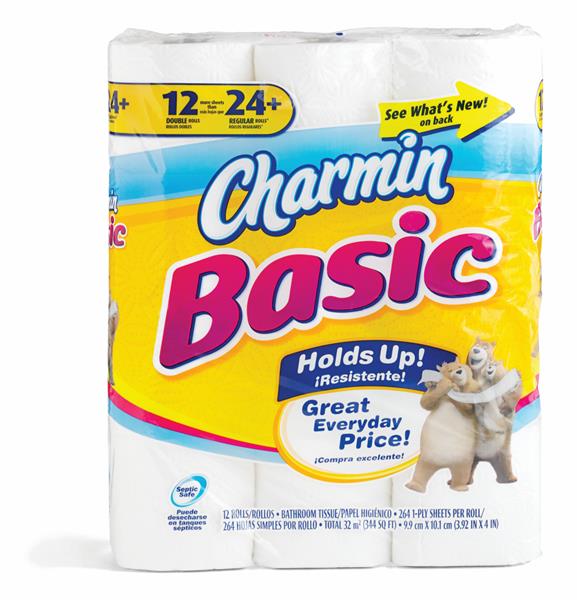 Charmin Bathroom Tissue charmin basic 1-ply double rolls bathroom tissue | hy-vee aisles Charmin Bathroom Tissue charmin basic 1-ply double rolls bathroom tissue | hy-vee aisles