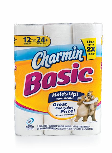 Charmin Basic 1-Ply Double Rolls Bathroom Tissue | Hy-Vee Aisles ... Charmin Basic 1-Ply Double Rolls Bathroom Tissue | Hy-Vee Aisles ...