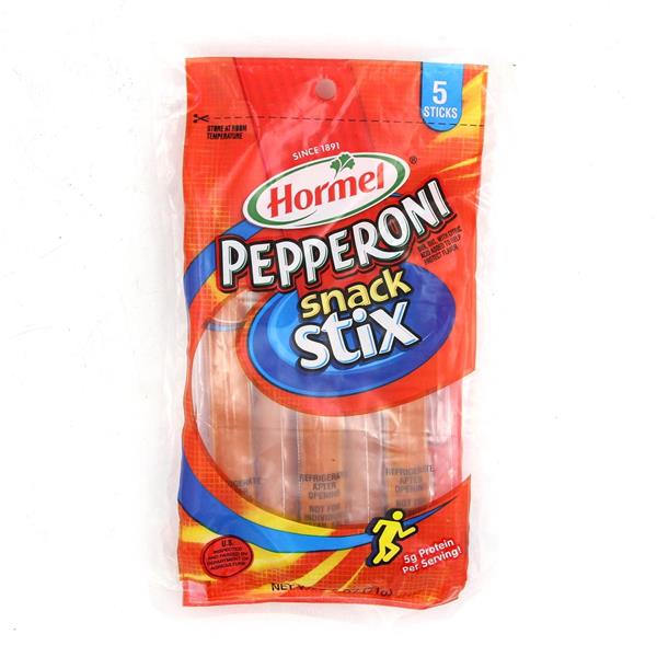 Hormel Pepperoni Snack Stix 5Ct HyVee Aisles Online Grocery Shopping