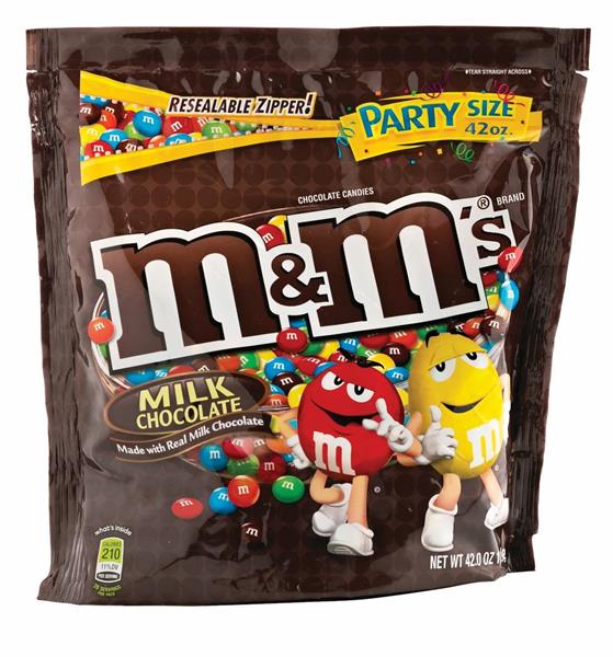 M&M's Milk Chocolate Candies 42 oz. Stand-Up Bag | Hy-Vee Aisles Online ...
