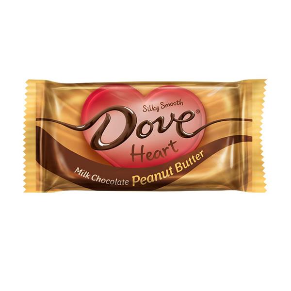 DOVE Valentine's Milk Chocolate Peanut Butter Heart HyVee Aisles