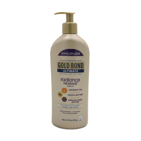 gold bond ultimate radiance renewal lotion stores